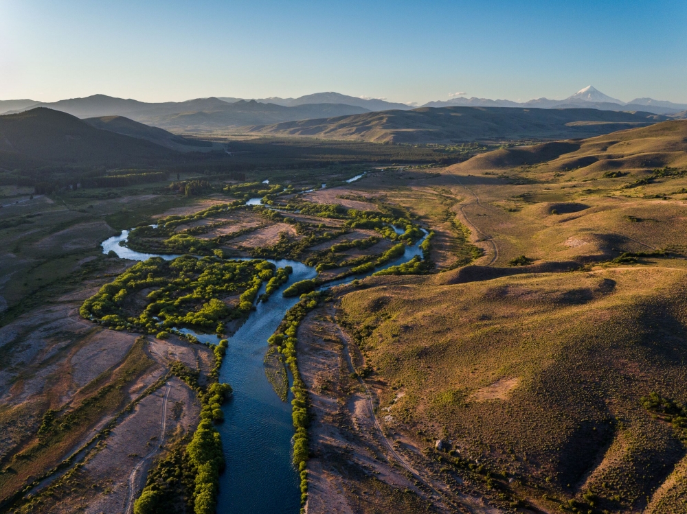 Home to more than 17 miles of the finest trout waters on the planet (including 9 miles of the Chimehuín river)