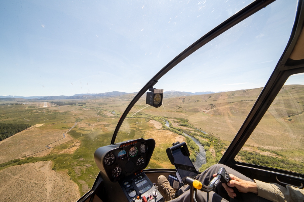 Chimehuin river from the sky