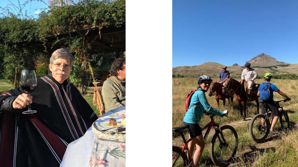 Malbec & Poncho Cheers - Biking with gauchos